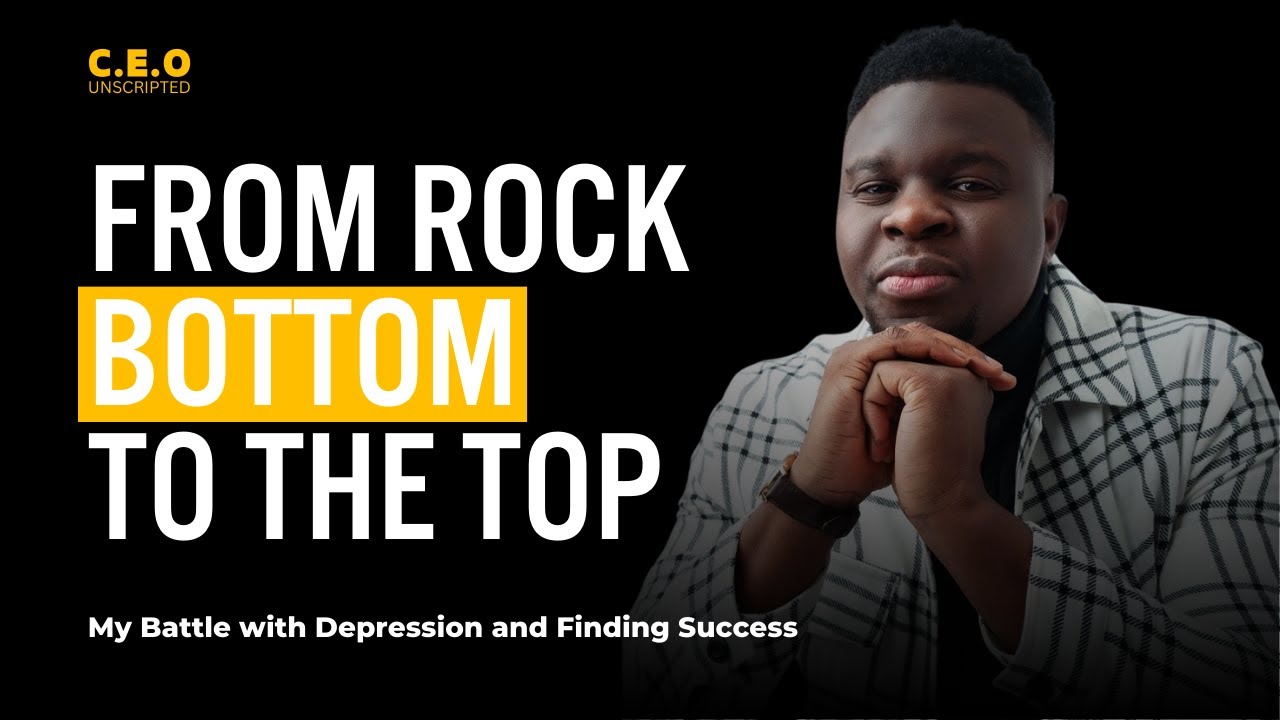 From Rock Bottom to the Top: My Battle with depression & Finding Success w/Pastor Gideon