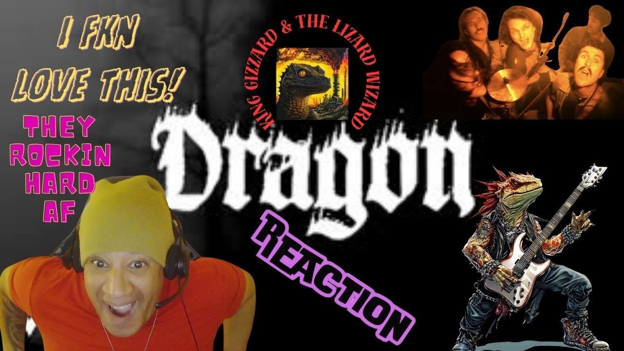 King Gizzard & The Lizard Wizard -  Dragon  Music Reaction
