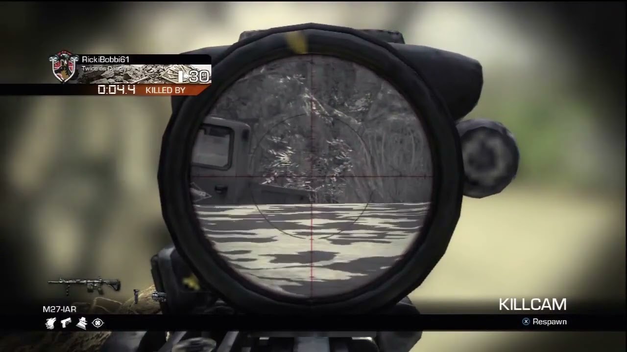 COD GHOST SNIPER TURNED RAGE