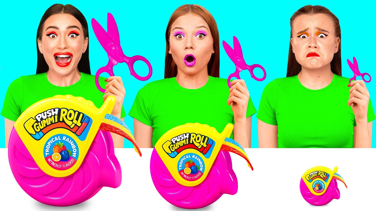 Большая, Средняя или Маленькая Тарелка Челлендж | Кулинарная Битва с Едой от GoFun Challenge