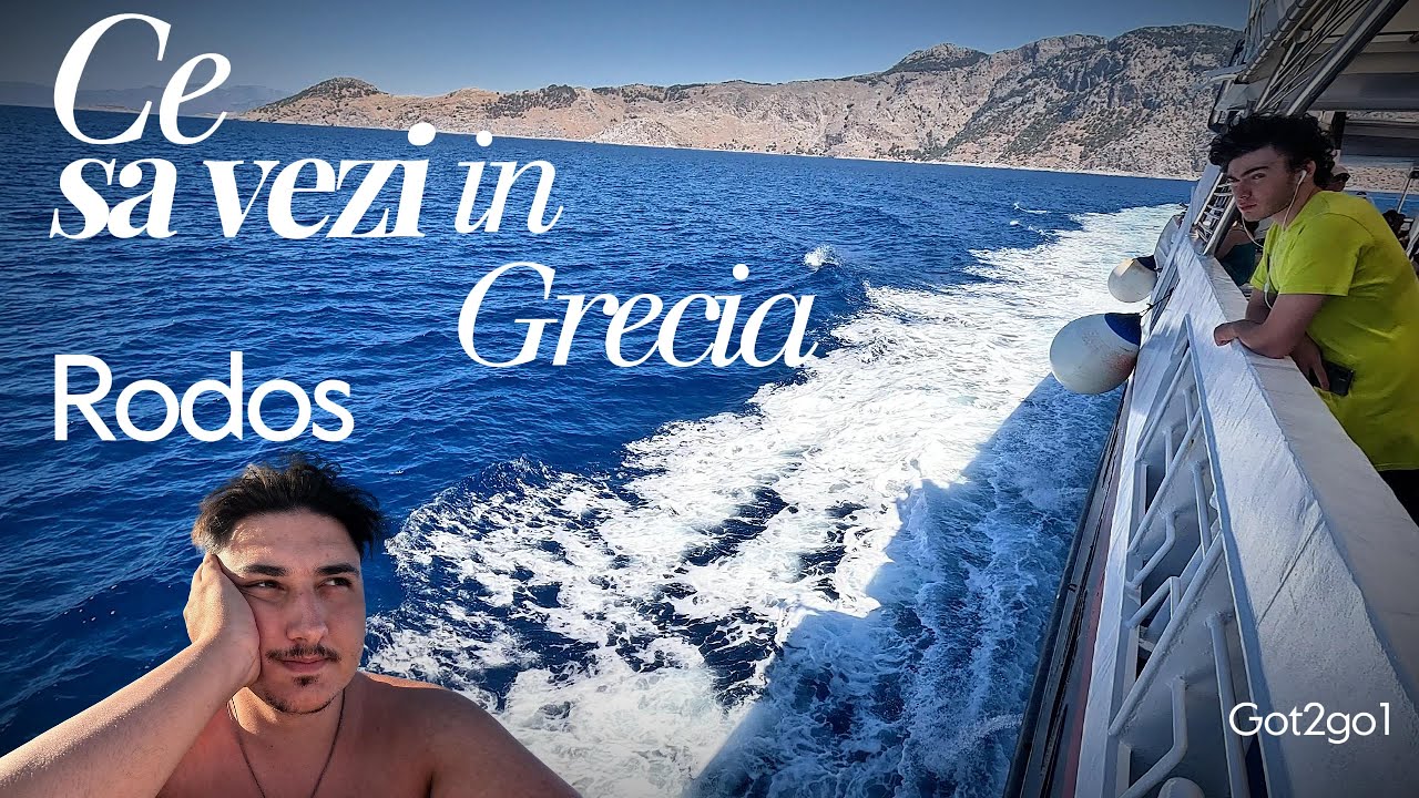 Ce trebuie sa vezi in Rodos, Grecia??🌊 Vlog cu tot ce am facut!!🤩