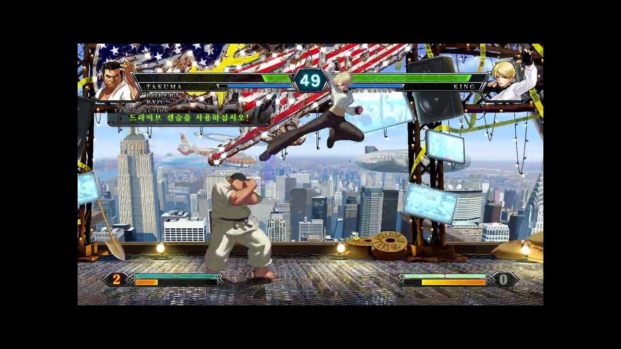 [KOF 13] 스토리 모드 (vs AI) / 260118 / ryo, robert, takuma