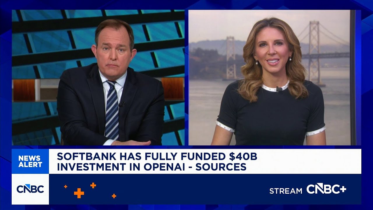 SoftBank completes $40 billion OpenAI investment
