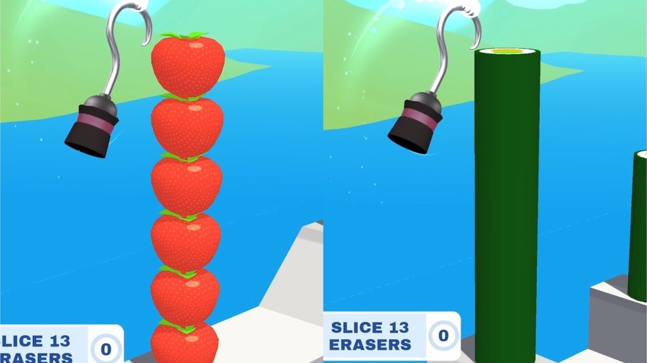 Slice It All - Very Satisfying And Relaxing ASMR Slicing Game