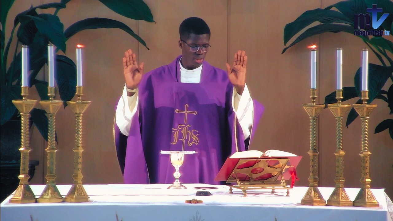 La Sainte Messe du jour |  Lundi, 4ème Semaine de Carême | 16-03-2026 |  P. Sylvestre Beladjolo, FM
