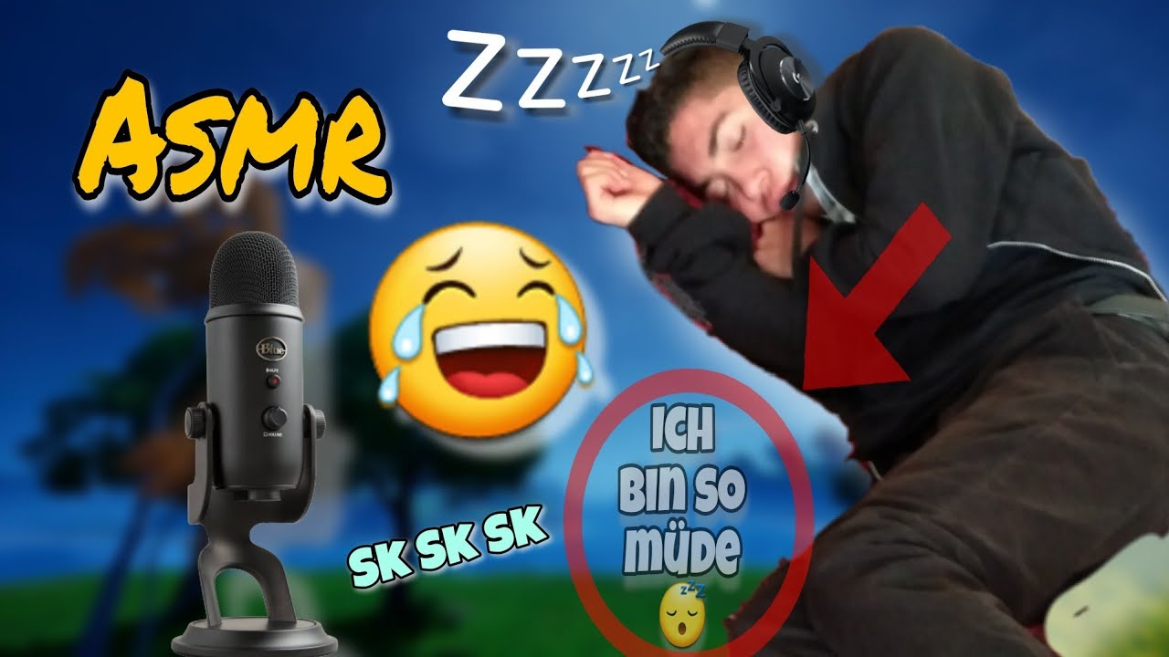 Er schläft mitten im Spiel ein wegen meinem ASMR😂😴
