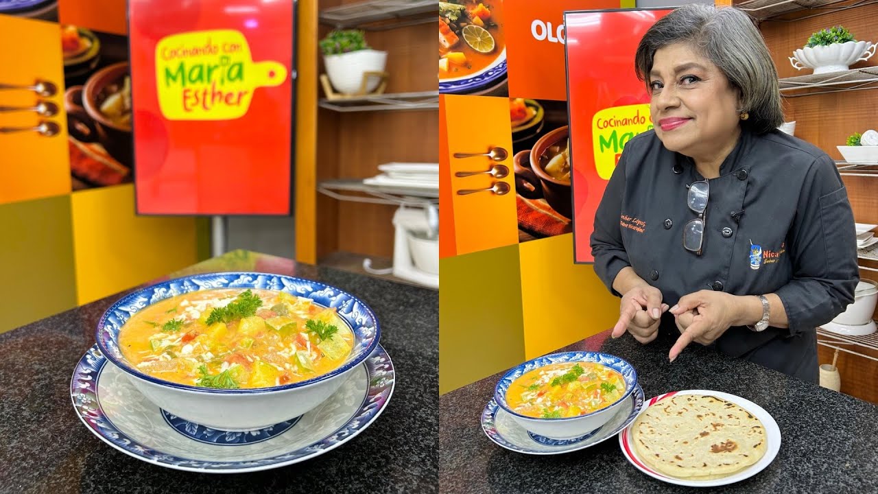 Guiso de pipián nicaragüense || COCINANDO CON MARÍA ESTHER