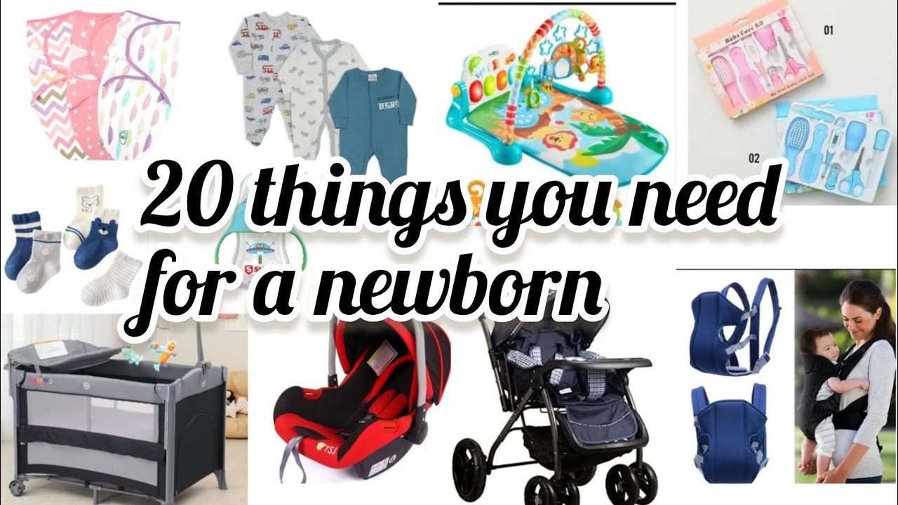 20 Things to Buy for a Newborn Baby /Newborn must have / Hospital bag for delivery