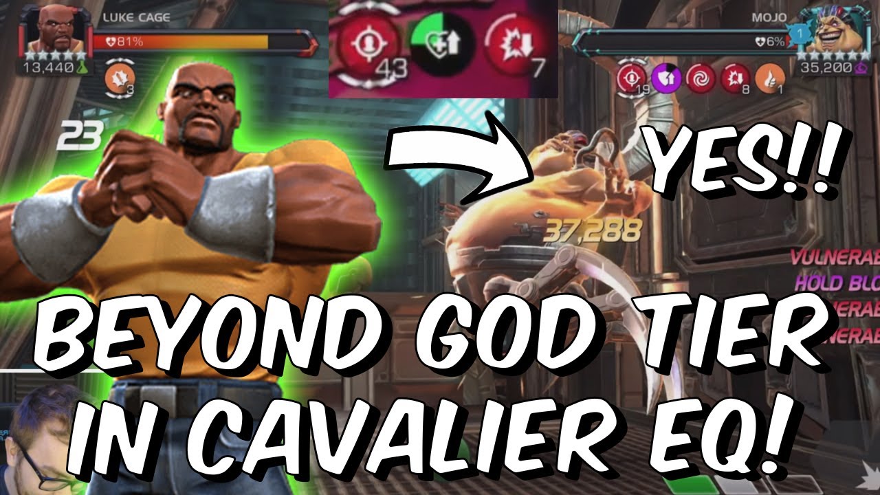 Luke Cage is now BEYOND GOD TIER in the Cavalier Event Quest!!! - Marvel Contest of Champions