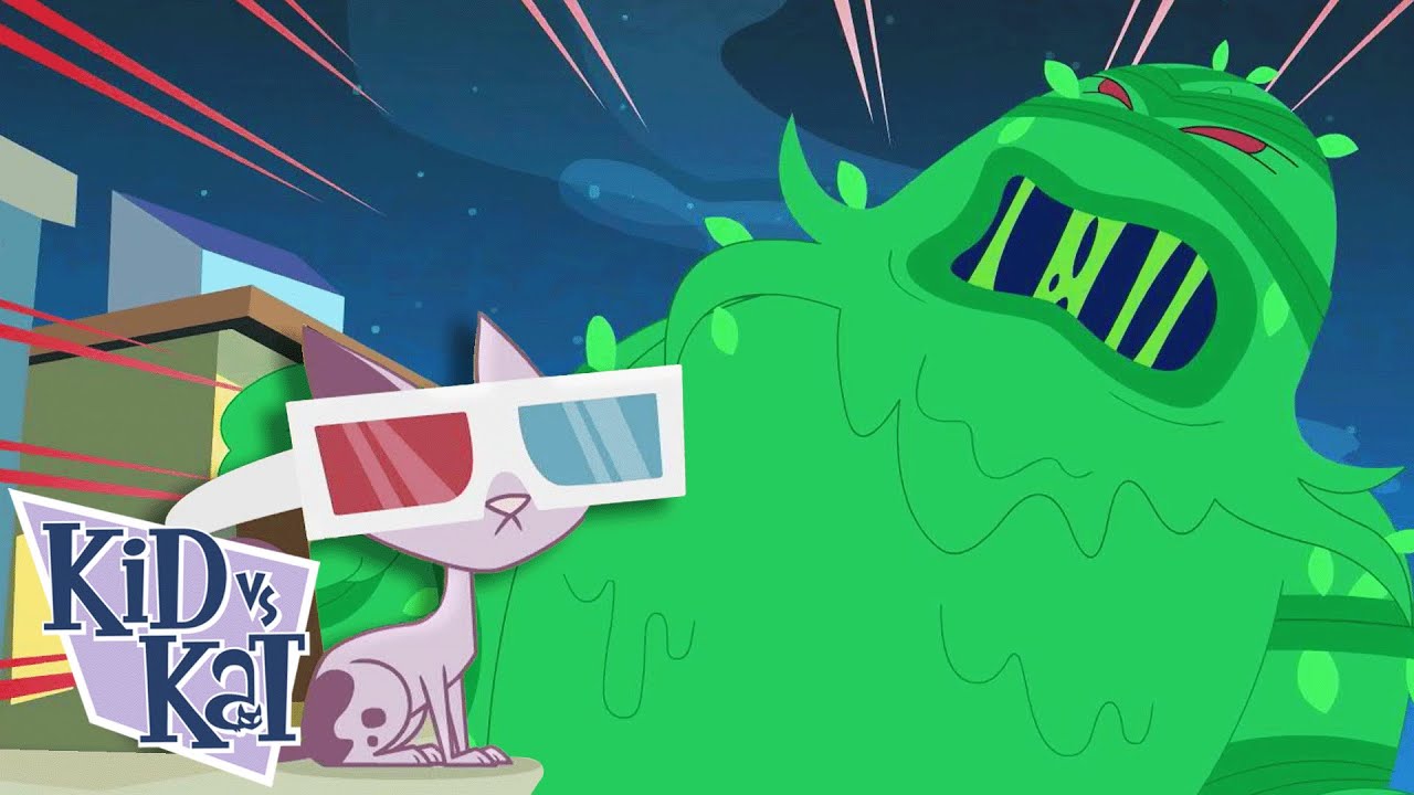 Drive-In Me Crazy | Kid vs. Kat - WildBrain | Movies for Kids