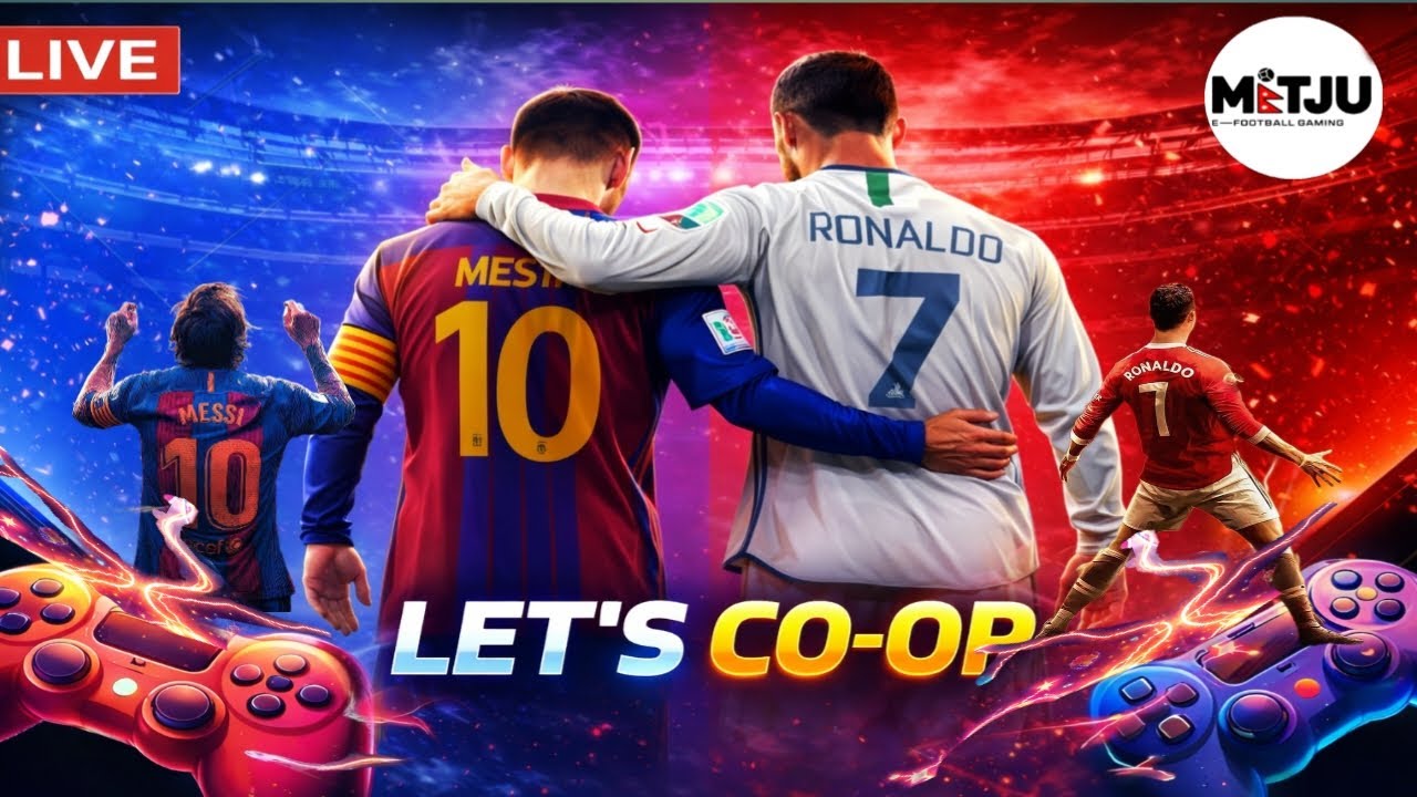 🔴Goal Hoki Kya Ho🔥 |Co-op eFootball LIVE 🔴