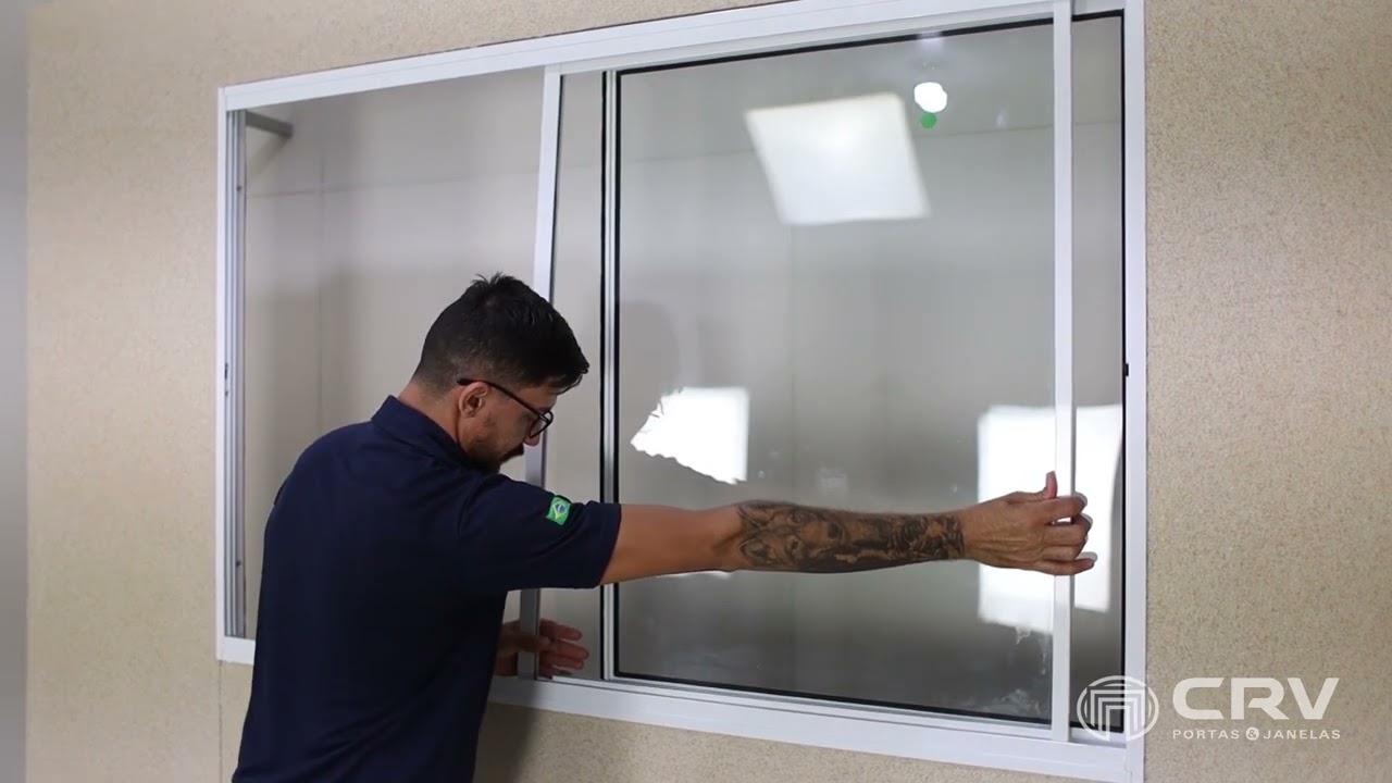 CRV PORTAS E JANELAS - TROCA DE VIDRO JANELA LINHA CLASSIC