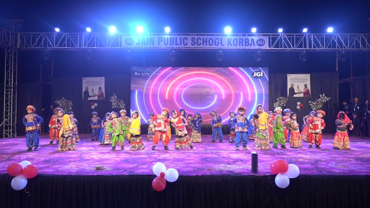 Nursery Dance l Annual Function 2023-24 l Jain Public School Korba
