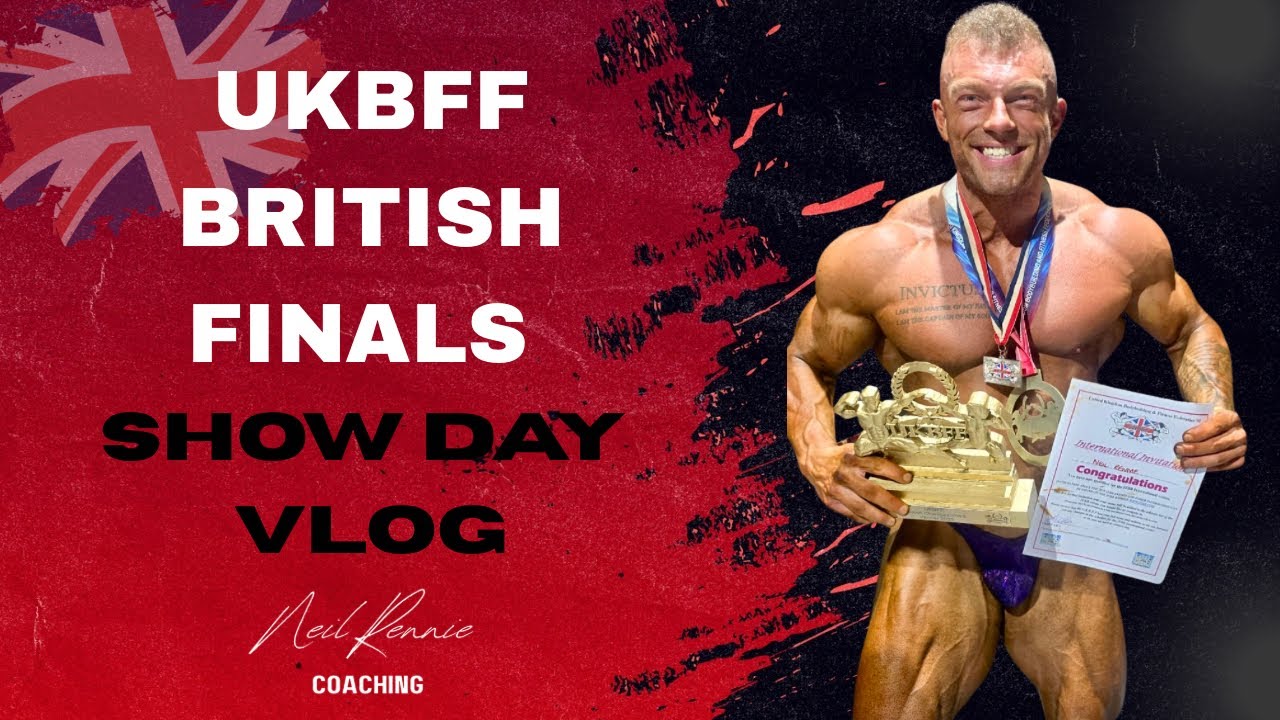 UKBFF British Finals: Show Day Vlog