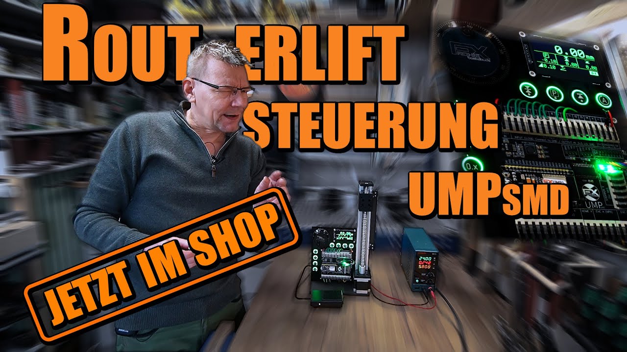 Neue Routerlift-Steuerung (ELS, Dickenhobel)