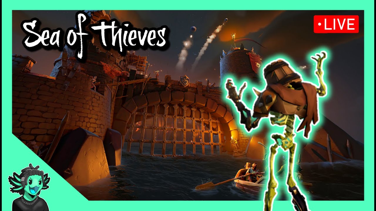 SUPRISE STREAM!! New Ashen Garrisons!! | Back on Sot | Sea of Thieves: Season 18