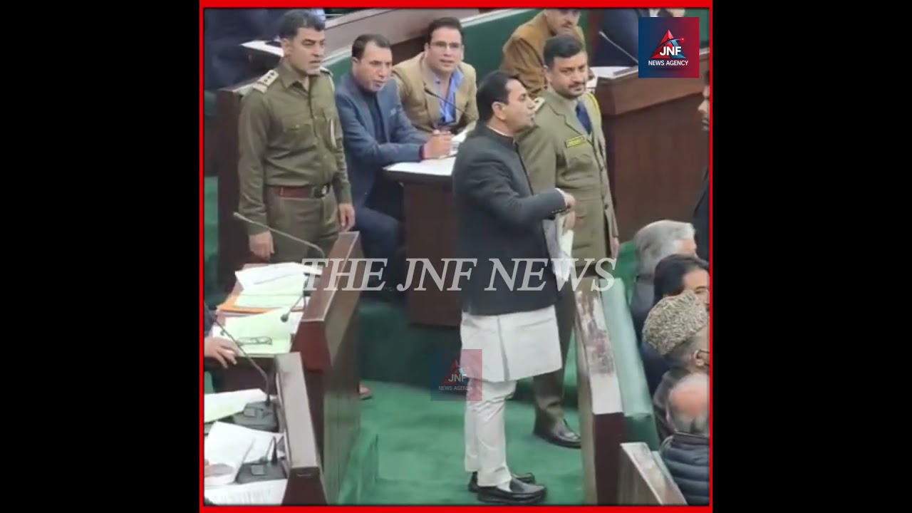 #jammunews : MLA Rajeev Jasrotia Walk Out from Assembly