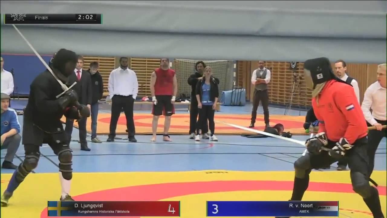 Swordfish 2012 Longsword Final - Dennis Ljungqvist vs Rory Van Noort