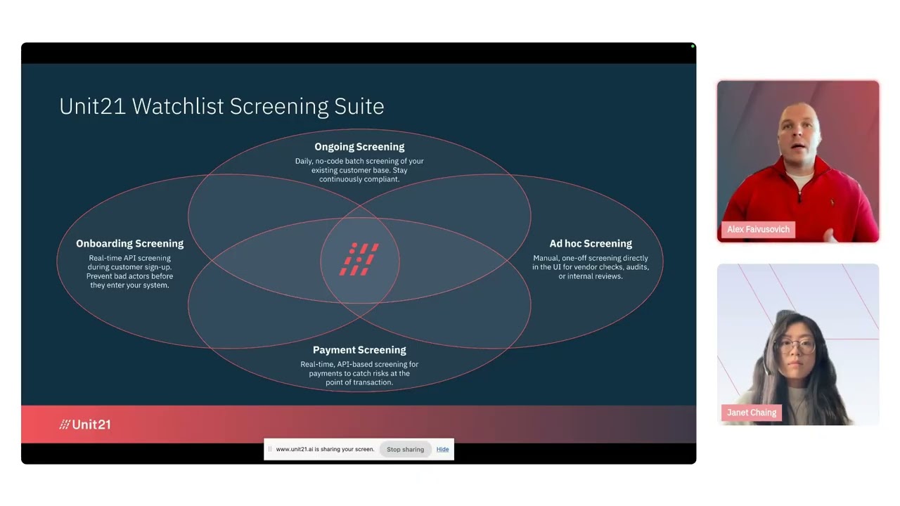 Designing Smarter Watchlist Screening with Built-In Intelligence | Unit21
