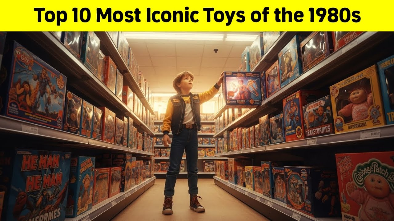 Top 10 Most Iconic Toys of the 1980s