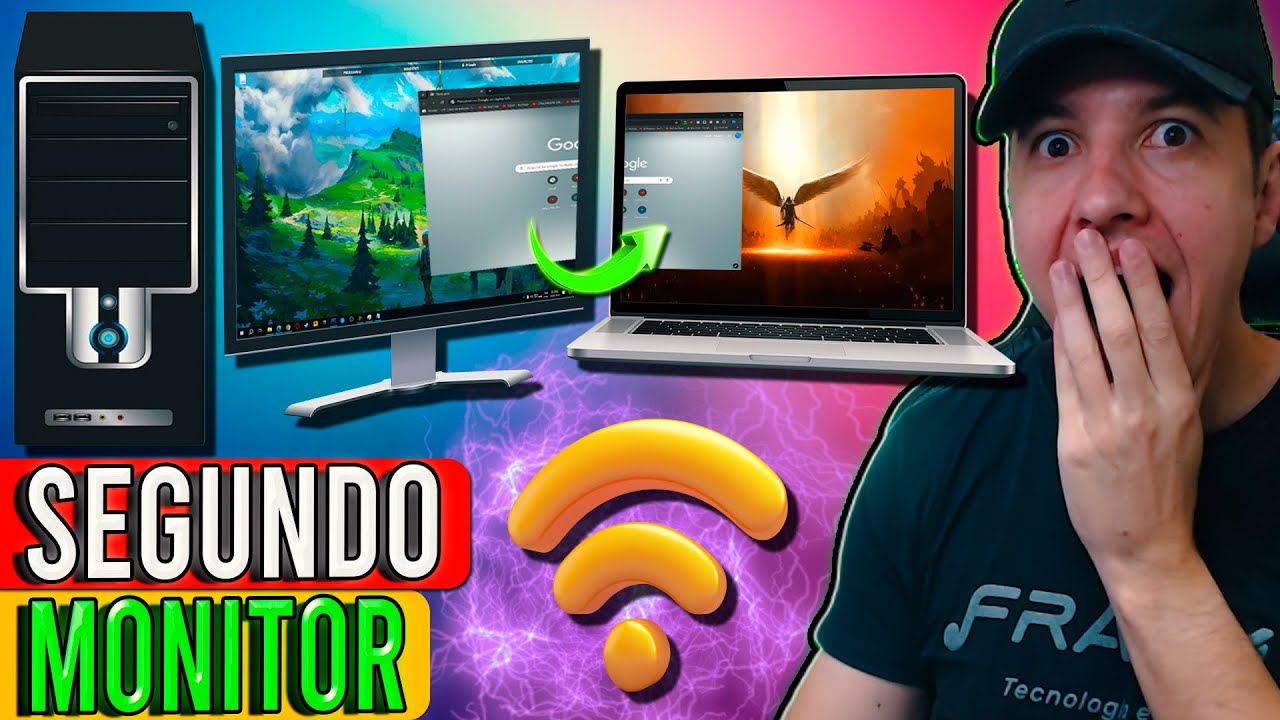 Como usar NOTEBOOK como SEGUNDO MONITOR