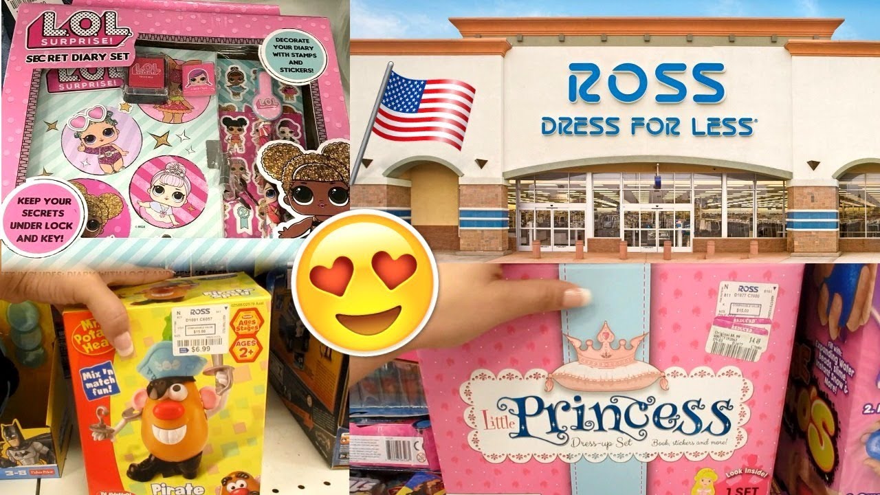LOJA SUPER BARATA NOS EUA! SETOR DE BRINQUEDOS DA ROSS 😍