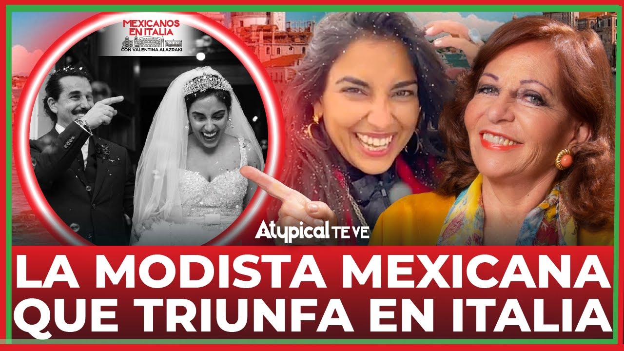SUEÑO CUMPLIDO: MARISOL TRIUNFA en ITALIA con BORDADOS MEXICANOS | con VALENTINA ALAZRAKI