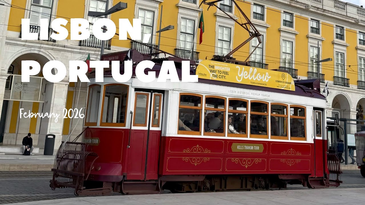 Travel and food vlog: Lisbon, Portugal