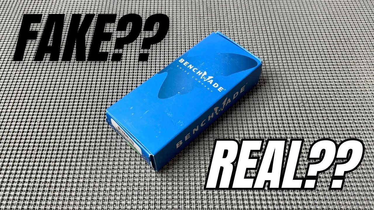 BOUGHT A BENCHMADE ~ IS IT FAKE???