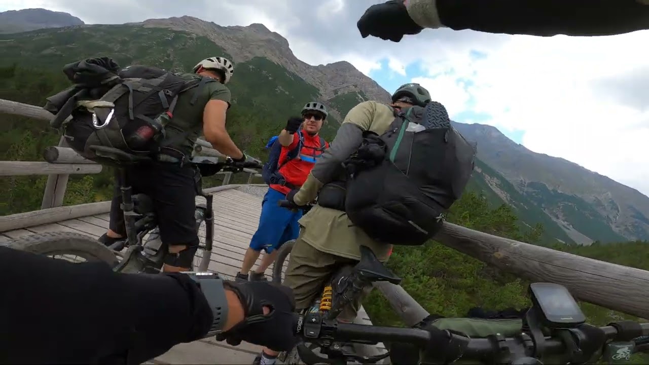 E-MTB Transalp 2022 Tag 4 von S-Charl auf Epic Trails nach Livigno