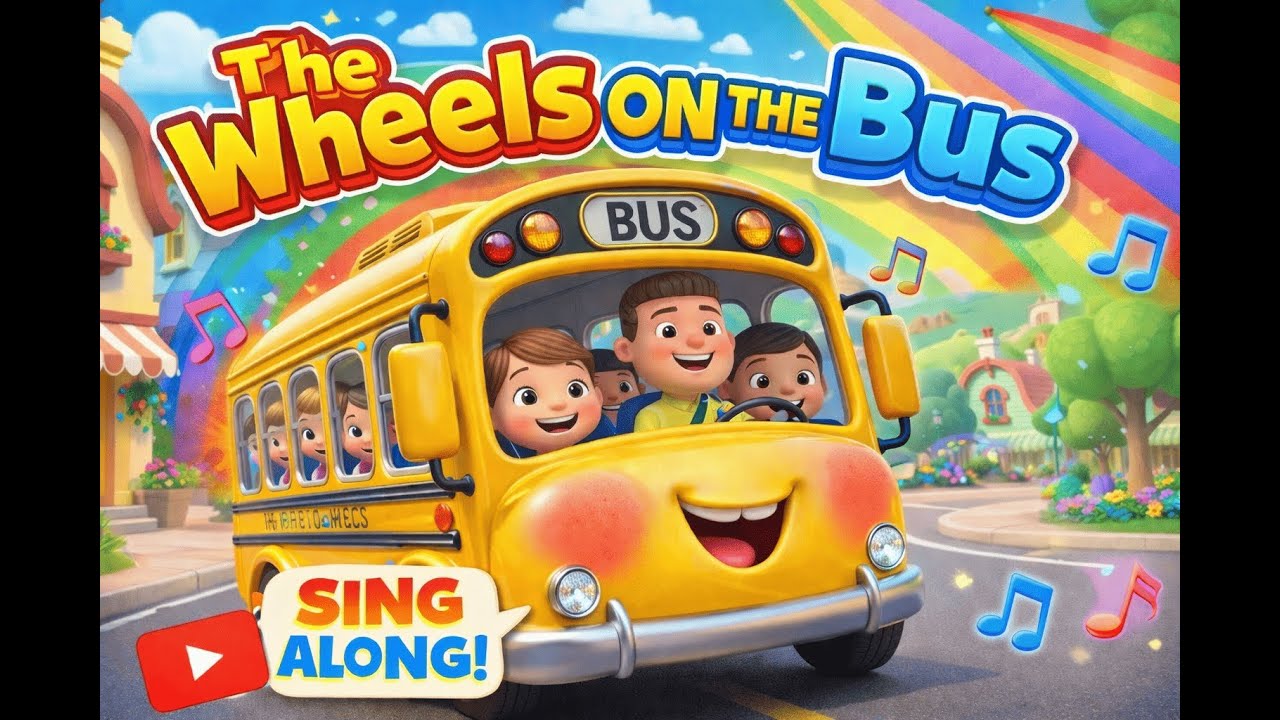 THE WHEELS ON THE BUS | Koo Koo Bells | Kids Rhyme