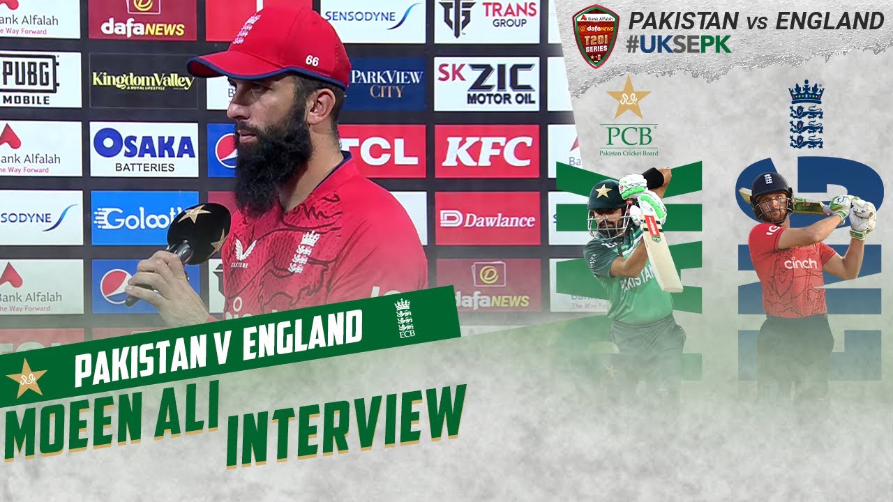 Moeen Ali Interview | Pakistan vs England | 7th T20I 2022 | PCB | MU2T