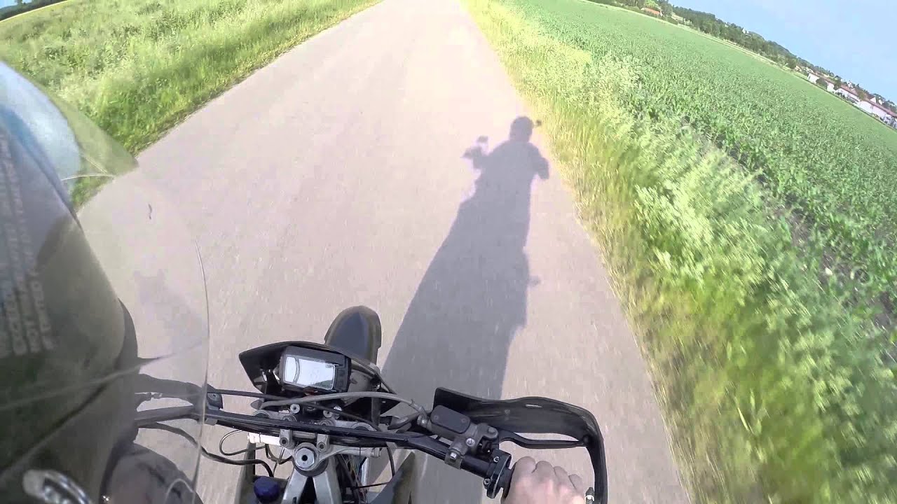 Derbi Senda 50 Airsal Turbokit Koso XR-SRN Speedtest 0 - V max (Gopro 3+)