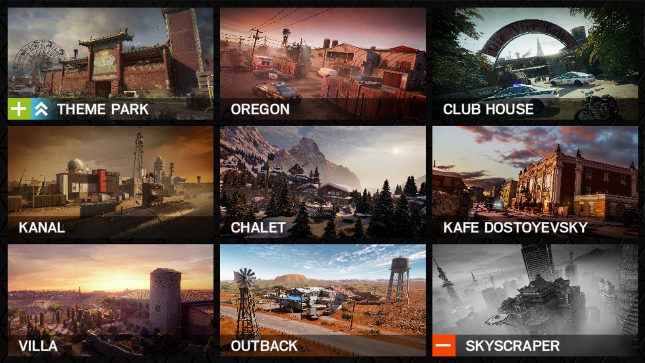 All Map Soundtracks - Rainbow Six Siege