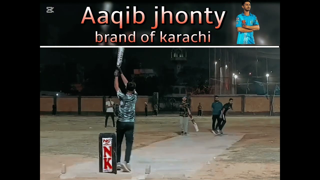 Aaqib jhonty At KDA Ground youtuber tournament
