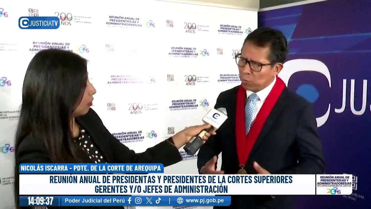 🔴#EnVivo | Reunión Anual de Presidentas y Presidentes de las Cortes Superiores, Gerentes