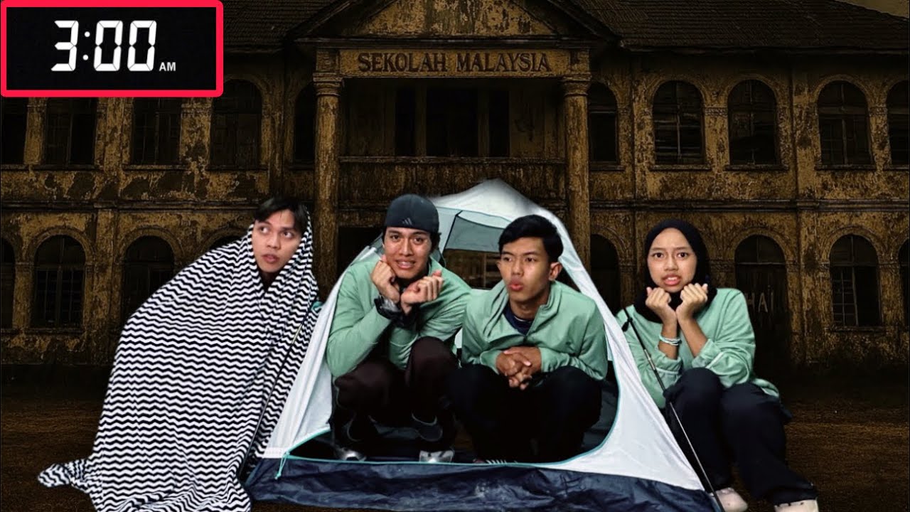 ABANG SURUH ADIK TIDUR DI SEKOLAH SATU MALAM!
