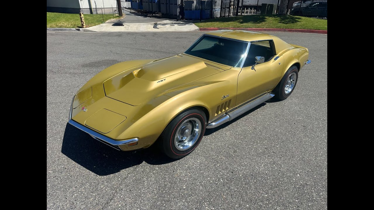 1969 Riverside Gold Corvette L88 Coupe