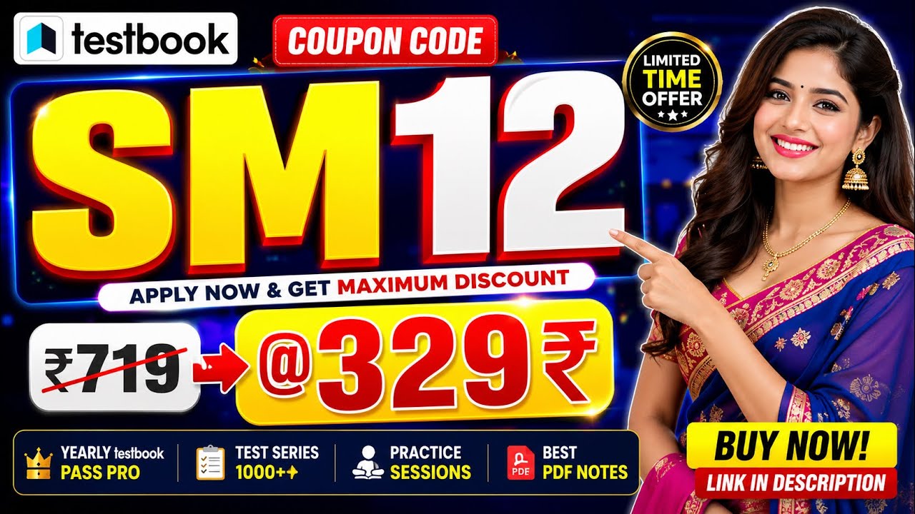 Testbook Pass Pro Coupon Code | Testbook Coupon Code 50% Off | Testbook Sale Today | testbook offers