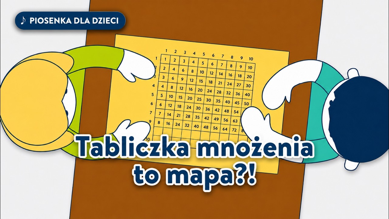 Ta tabliczka mnożenia | Piosenki dla dzieci | Natalia Zalewska | Dziecko Się Liczy