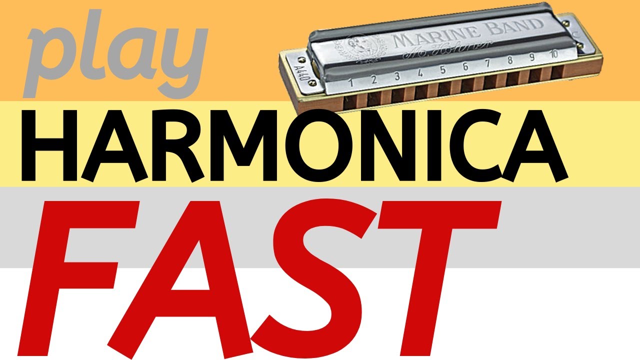How to play fast harmonica licks