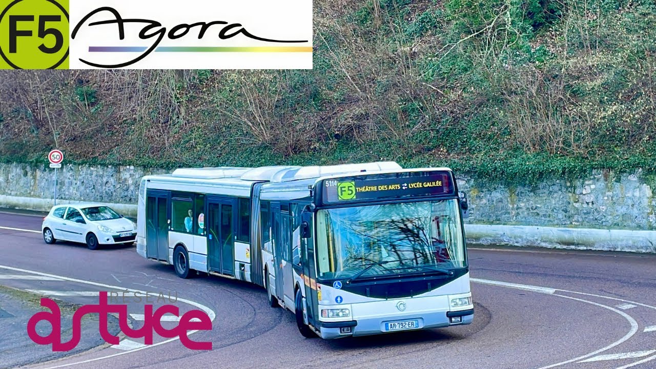 TCAR, Le Irisbus Agora L n°5114 ZF sur la ligne F5 (2026), Réseau Astuce !!