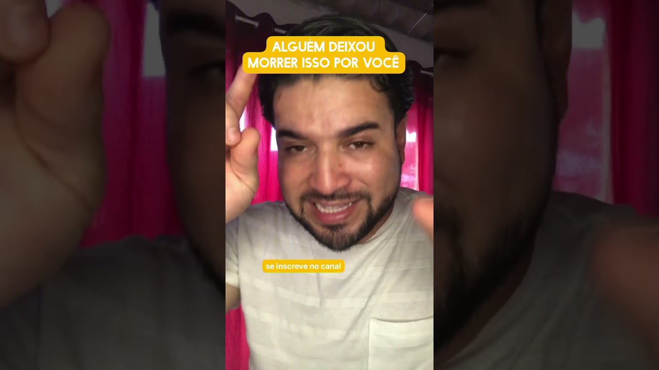 Alguém deixou isso morrer por você 