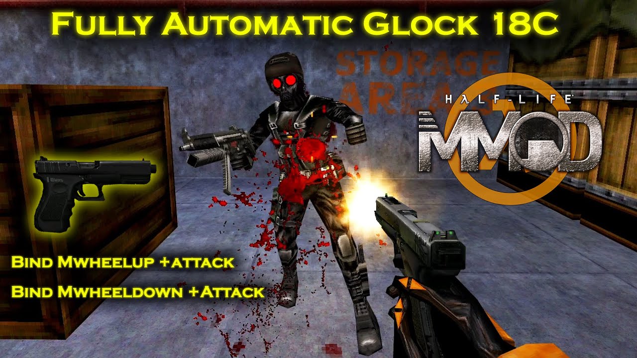 [Half-Life MMOD Glock 17 Exploit] Making The Glock Fully Automatic