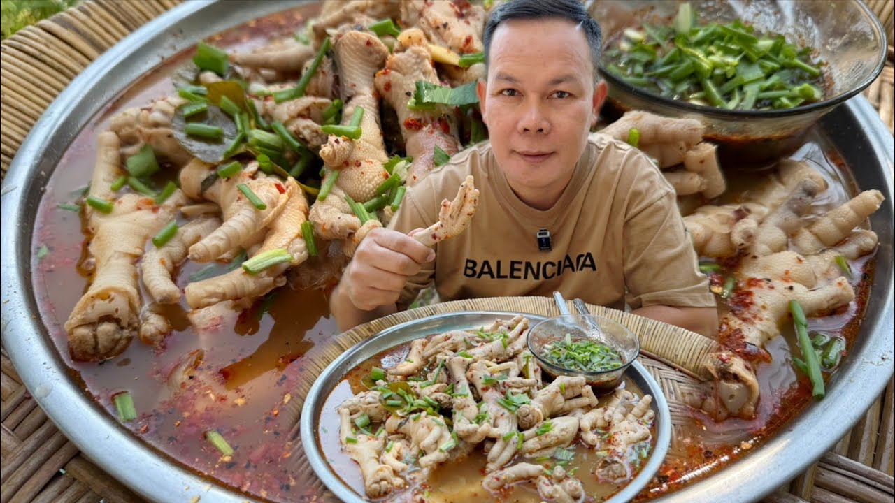 ต้มแซ่บซุปเปอร์ตีuไก่กับแจ่วบักกอกแซ่บๆ