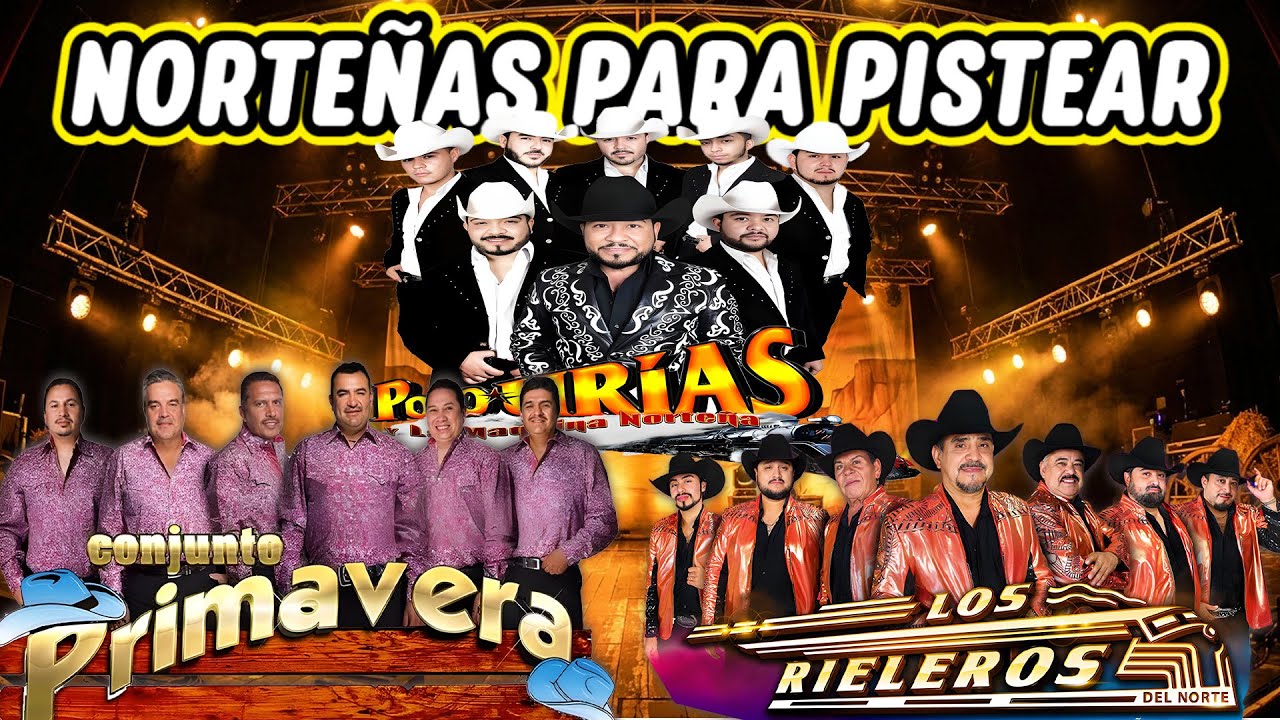 Puras Norteñas Pa' Pistear Mix 2026🍻Polo Urias, Los Rieleros Del Norte, Conjunto Primavera🍻