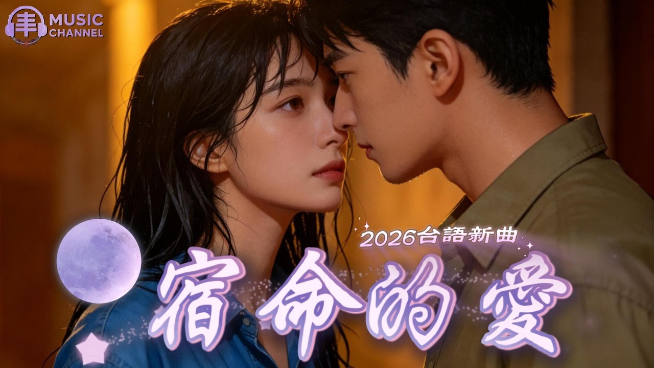 《#宿命的愛》#台語情歌#宿命愛情#命中注定的愛【2026台語流行新曲】Nice song「一段被海風記住、卻被命運拆散的港都戀情..」#台語原創#原創音樂#命運安排的愛情#台灣味【動態歌詞MV】