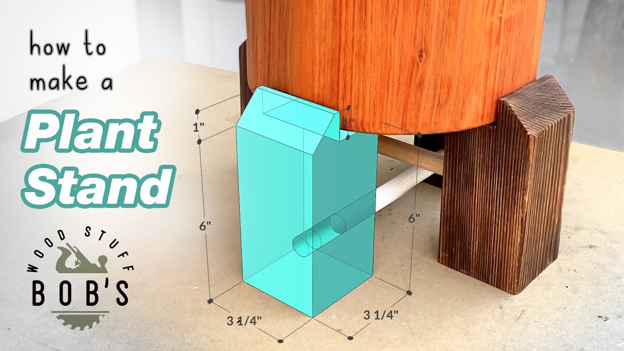 Easy DIY Plant Stand with FREE PLANS