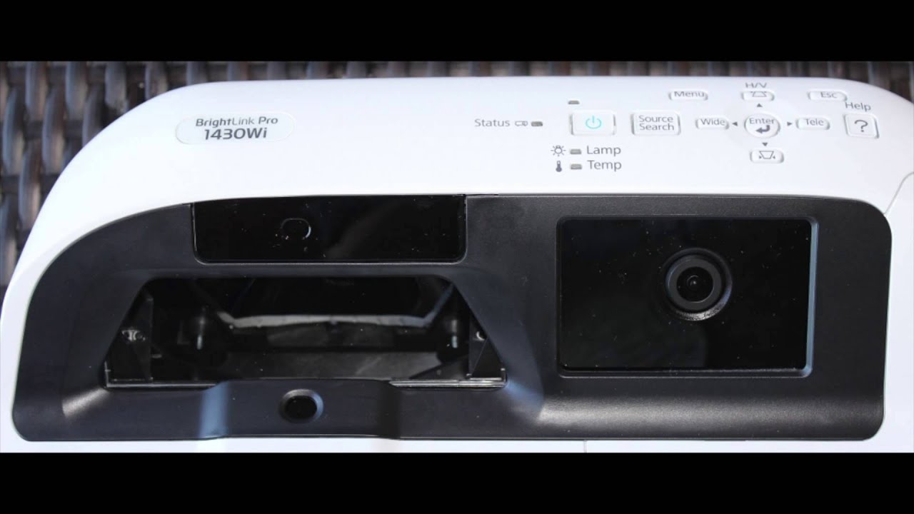 The Epson BrightLink Pro 1430Wi (Part 2) presented by Projector Reviews TV