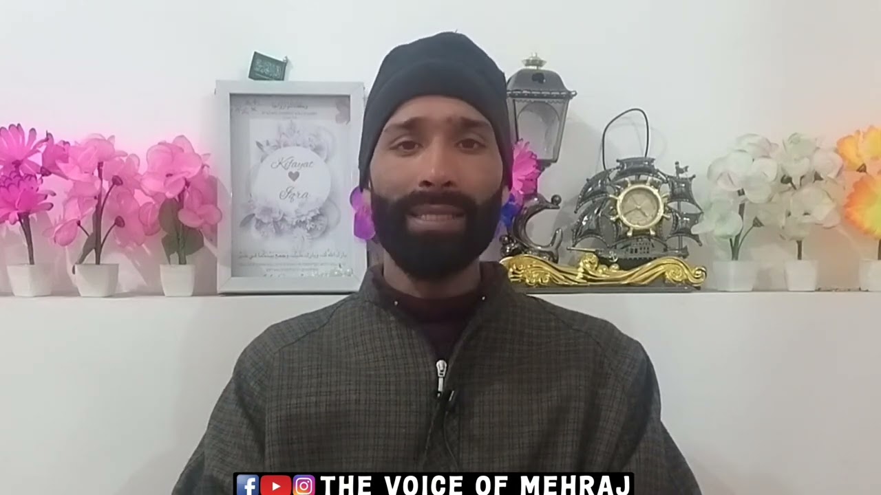 Kashmiri naat makas manz padi kurnakh paak zatan by the voice of Mehraj 